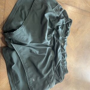 Athletic Women's Shorts - Dark Olive Green